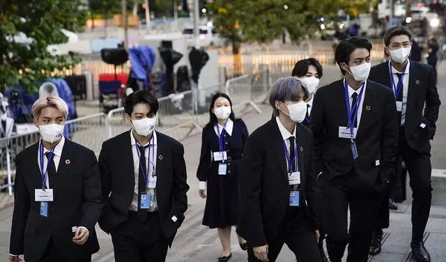 BTS en la ONU. Foto: AFP/Yonhap