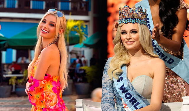 ¿Quién es Karolina Bielawska, la polaca que se convirtió en la nueva Miss Mundo?. Foto: composición/Karolina Bielawska/Miss Mundo/Instagram