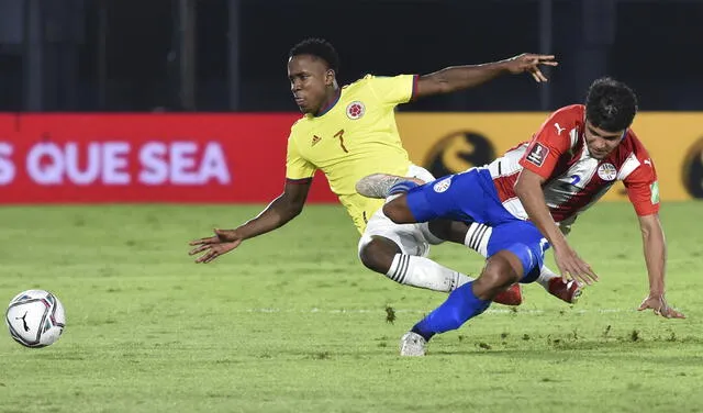 Colombia vs. Paraguay cuanto quedó partido de Eliminatorias Qatar 2022 Cuadrado Romero resumen goles
