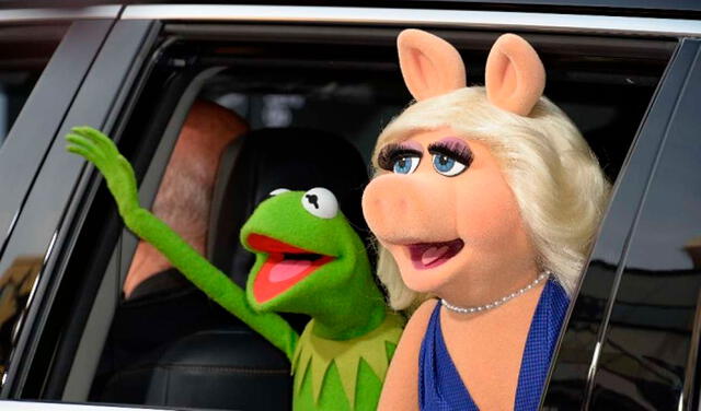 Los usuarios han denunciado la violencia en la relación entre la rana Kermit y Miss Piggy. Foto: AFP