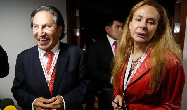 Alejandro Toledo y Eliane Karp. Foto: Mauricio Malca.