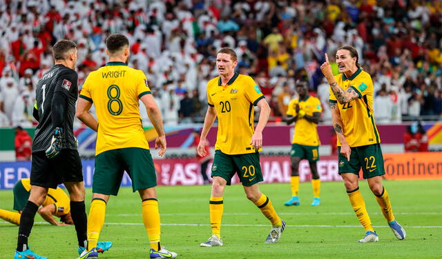 Australia clasificó al repechaje tras vencer a Emiratos Árabes en las eliminatorias asiáticas