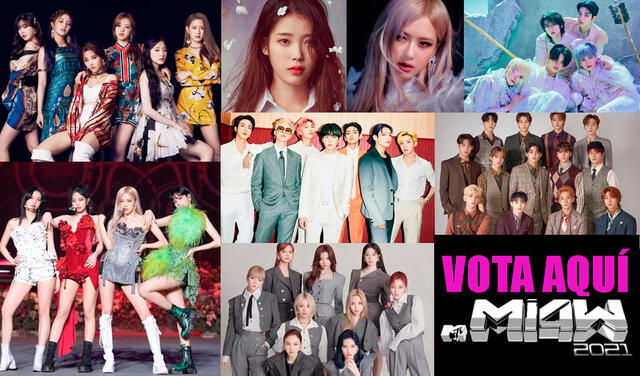 ¡Falta poco para el cierre de votaciones de los MTV Miaw 2021! Foto: composición LR / MTV