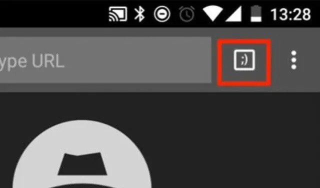 En vez de un número, el navegador mostrará un emoticón. Foto: captura de Google Chrome
