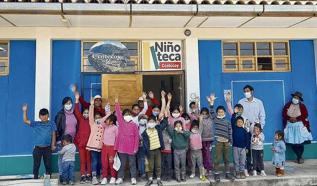 En la sierra. Niñoteca de Ccotccoy, ubicada en Huancavelica. Foto: difusión