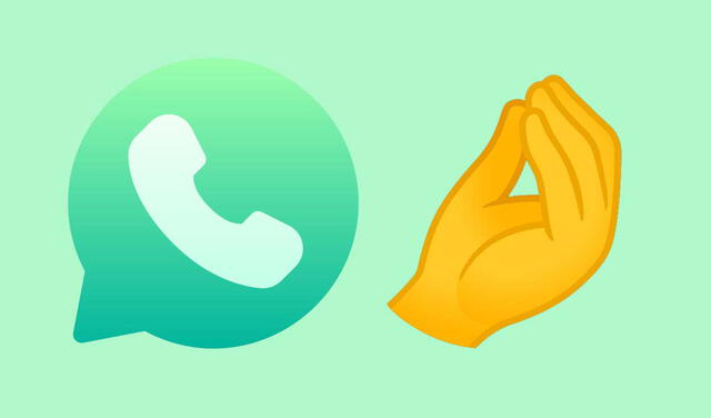 WhatsApp: ¿qué significa el emoji de las dedos juntos apuntando hacia arriba?