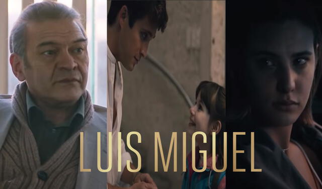 Michelle Salas y Hugo López son los protagonistas del nuevo episodio de Luis Miguel, la serie 2. Foto: composición/Netflix