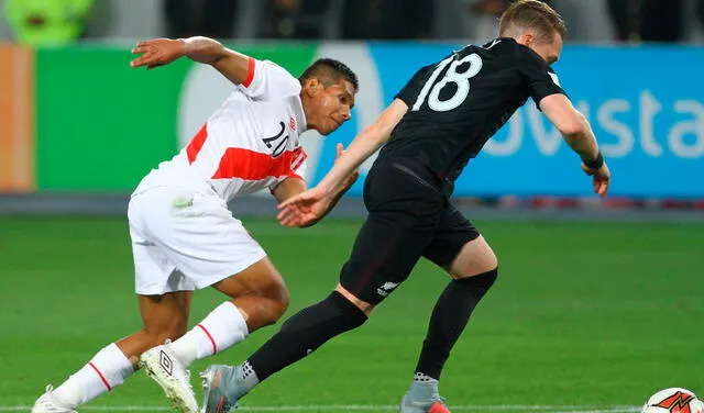Perú lleva una victoria y un empate sobre Nueva Zelanda. Foto: Líbero