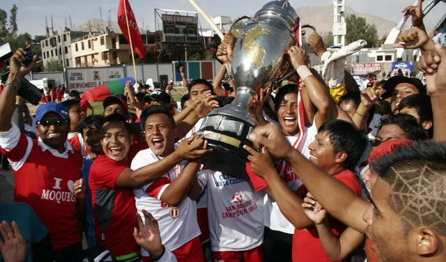 En 2013, San Simón ascendió tras ganarle la final de la Copa Perú a Unión Huaral. Foto: Líbero