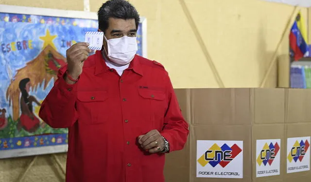 Nicolás Maduro opinó que los observadores de la UE hasta el día de hoy se han portado a la altura. Foto: AFP