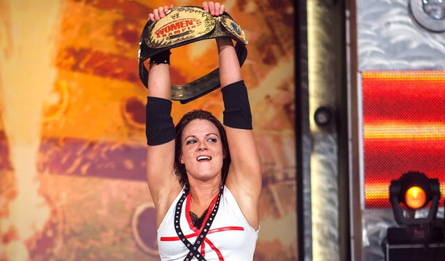 Lita fue cuatro veces campeona femenina en la WWE. Foto: WWE