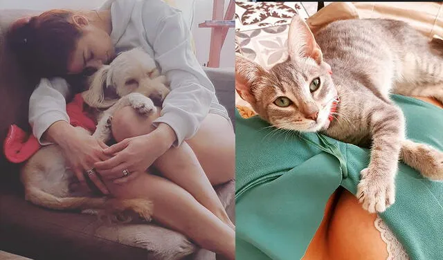 Xoana González y sus mascotas