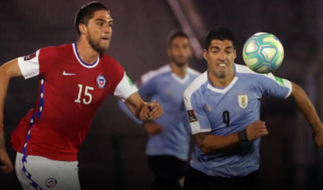 Chile vs. Uruguay: en el primer partido por Eliminatorias Qatar 2022, los charrúas ganaron por 2-1. Foto: EFE