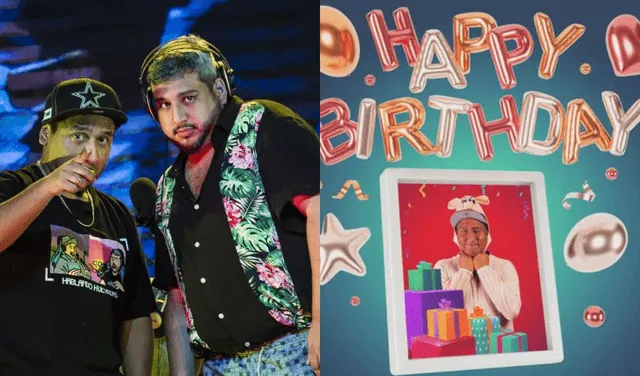 Ricardo Mendoza regresa a los escenarios de "Hablando huevadas" para celebrar el cumpleaños de Jorge Luna.