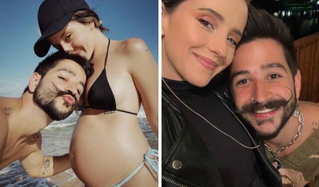 Evaluna Montaner y Camilo anunciaron que tendrán un bebé con el estreno de su canción Índigo. Foto: Instagram