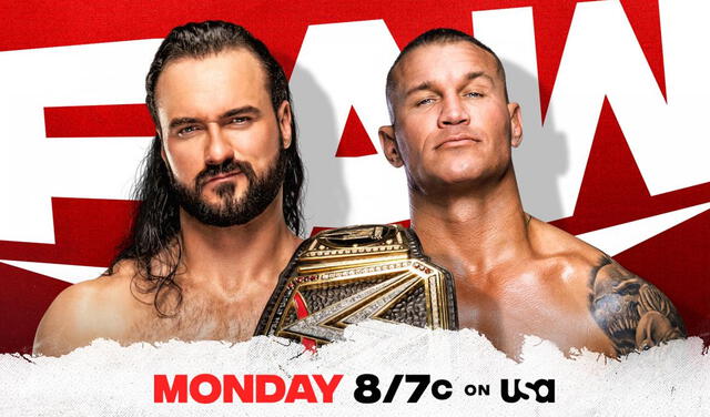 WWE RAW EN VIVO: horarios y canales para ver el show de lucha libre