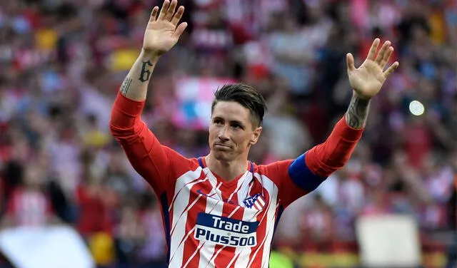 Fernando Torres jugó 11 temporadas con el Atlético de Madrid. Foto: AFP