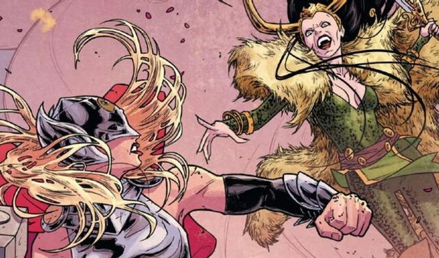 Thor vs. Lady Loki
