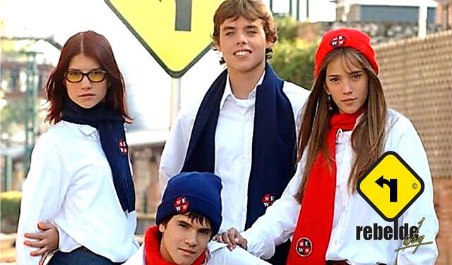 Rebelde way, Camila Bordonaba, Marizza Spirito, Pablo Bustamante, Benjamín Rojas, Mia Colucci, Luisana Lopilato, Felipe Colombo, Manuel Aguirre