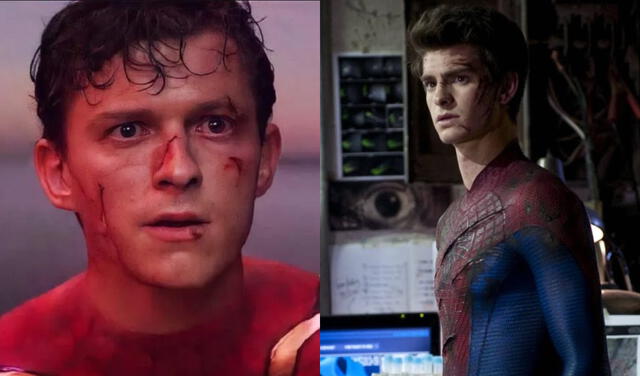 Tom Holland y Andrew Garfield