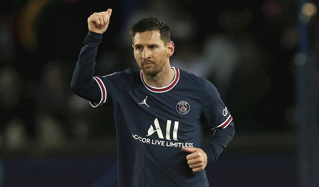 Lionel Messi lleva cinco en la Champions League con la camiseta del PSG. Foto: EFE