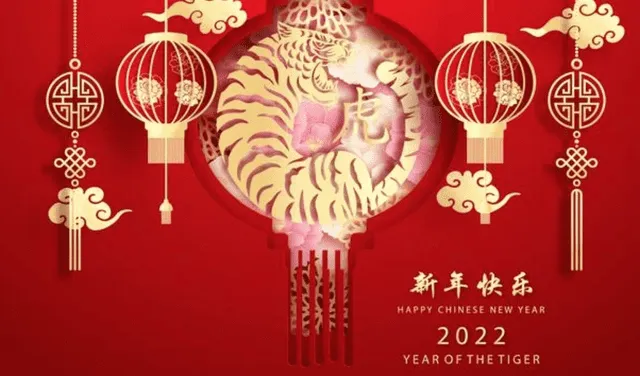 Comparte tu alegría con tus seres queridos con las mejores imágenes de Año Nuevo chino 2022. Foto: freepik