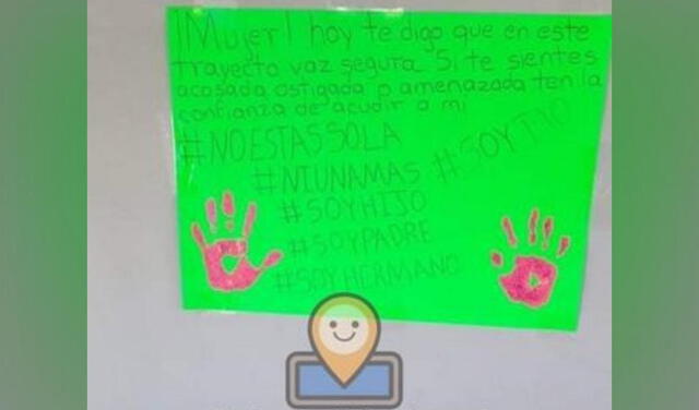 La iniciativa recibió el apoyo de miles de usuarios, quienes elogiaron al chofer mexicano. Foto: Facebook / ¿Qué ruta debo tomar? León, Guanajuato.
