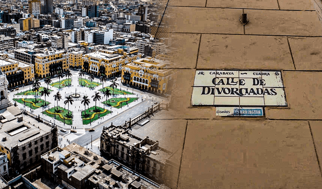 El peculiar nombre forma parte de las emblemáticas calles del centro histórico de Lima. Foto: Andina / composición de Jazmín Ceras / La República