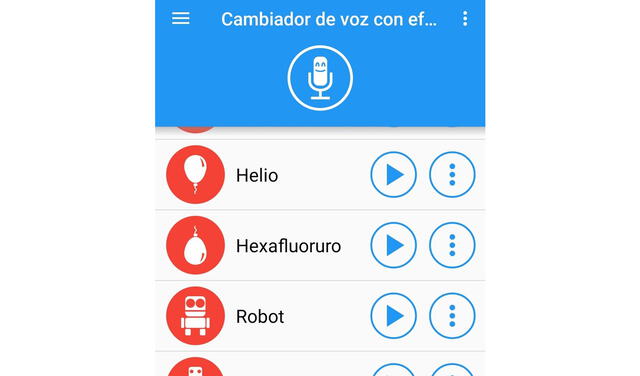 Elige robot y comparte el audio con tus amigos de Telegram. Foto: La República Elige robot y comparte el audio con tus amigos de Telegram. Foto: La República