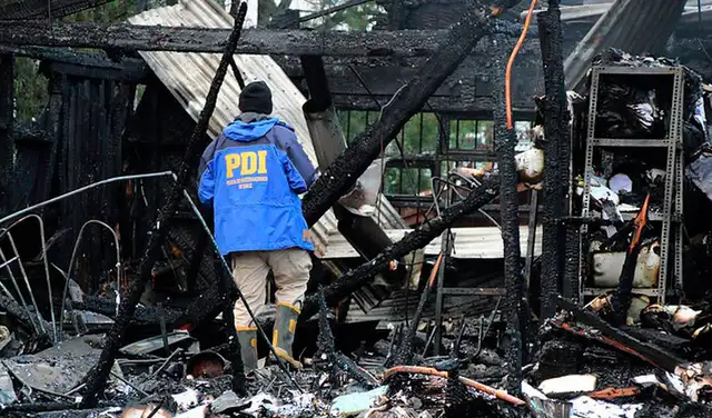 Protestas en Chile: queman 10 edificios tras la muerte de un malabarista