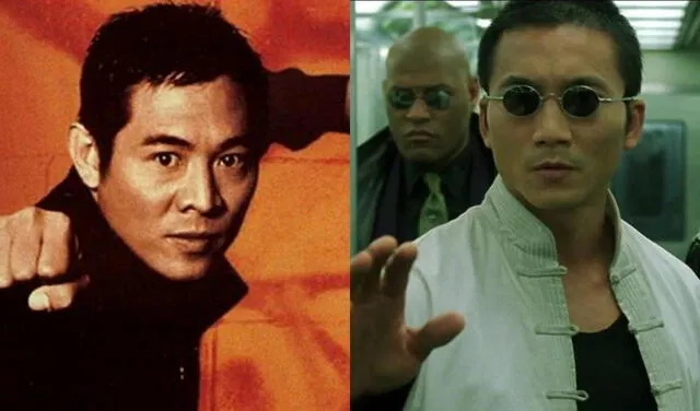 Jet Li iba a interpretar a Seraph en Matrix. Foto: composición/Twitter/WarnerBros