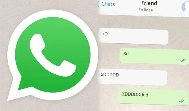 WhatsApp: ¿existe diferencia entre ‘xD’, ‘xd’, ‘XDDDD’ y demás variantes?