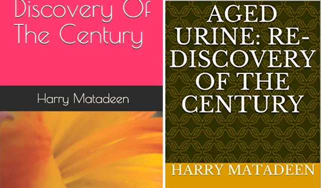 Libros de Harry Matadeen. Foto: Amazon