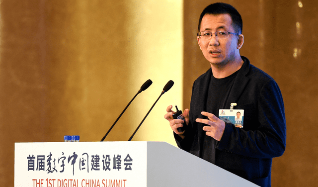 Zhang Yiming es el creador de TikTok.