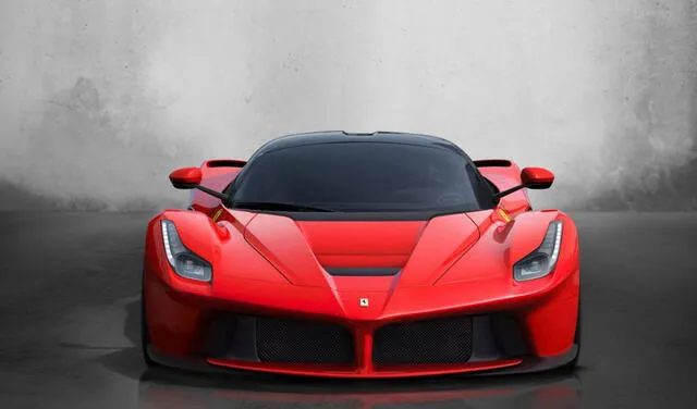 'LaFerrari' puede llegar hasta los 350 km/h. Foto: Ferrari.