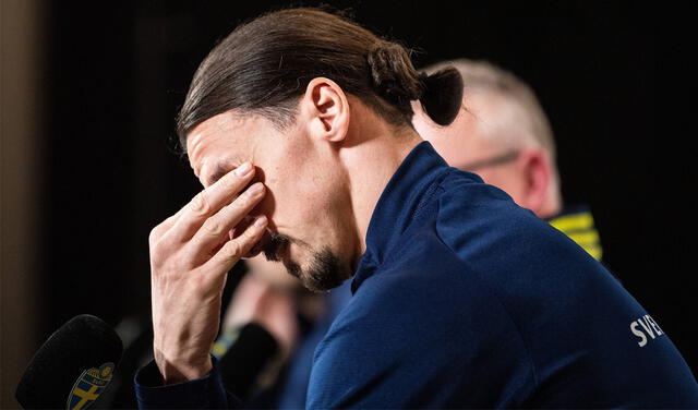 Ibrahimovic se quiebra durante conferencia en su vuelva a Suecia