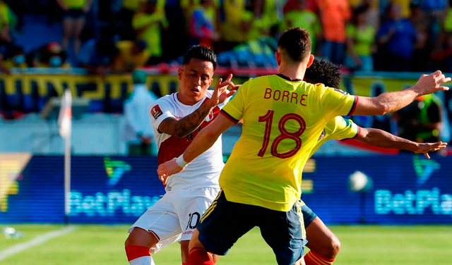 Perú iguala 0-0 ante Colombia por la fecha 15 de las Eliminatorias Qatar 2022