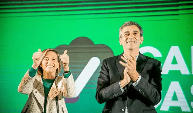 Florencio Randazzo y Carolina Castro