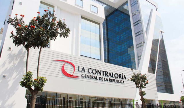 Sede central de la Contraloría General de la República en Lima.