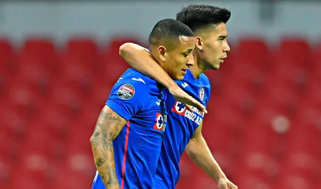 Con gol de Yoshimar Yotún, Cruz Azul goleó 8-0 a Arcahaie por los octavos de la Liga de Campeones de Concacaf. Foto: Cruz Azul/Twitter