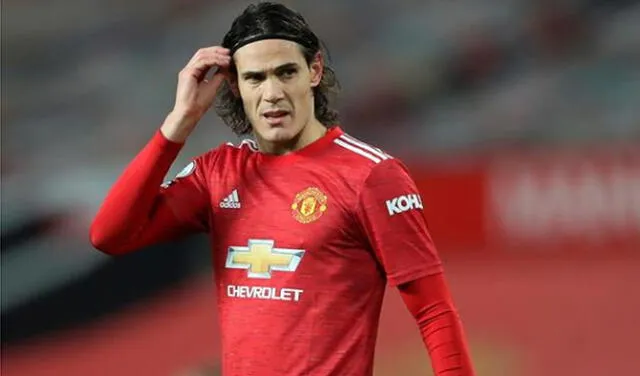 Edinson Cavani llegó al Manchester United tras terminar su vínculo con el PSG. Foto: EFE