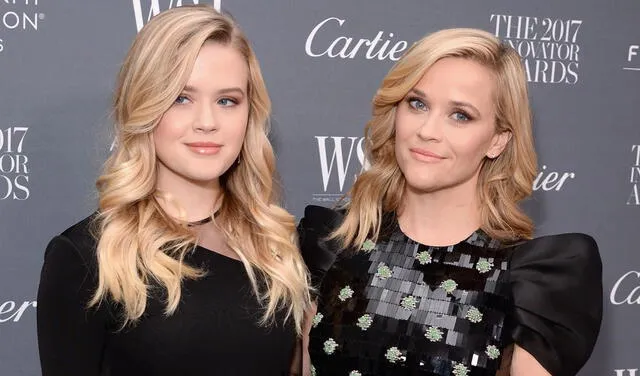 Reese Witherspoon y su hija de solo 20 años del cual parece su hermana mayor.