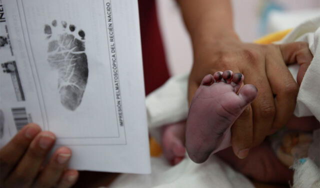 El Certificado de Nacido Vivo se tramita de forma gratuita. Foto: Andina