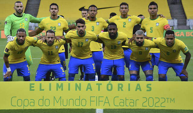 Venezuela vs. Brasil: posible alineación de la ‘Canarinha’ por Eliminatorias Qatar 2022