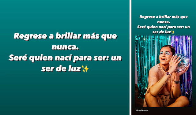 20.9.2020. Mensaje de 'Papi Kunno' en sus historias de Instagram. Crédito: captura IG