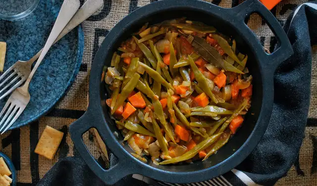 Verduras estofadas. Foto: Directo al Paladar