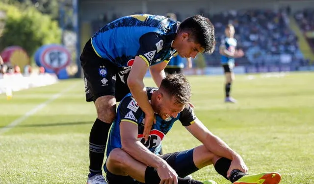 Huachipato ganó 3-1 su partido, pero no su suficiente debido a la victoria de la U. de Chile. Foto: TNT Sports.