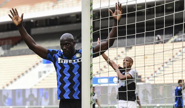 Romelu Lukaku fue la figura del Inter en el 2020/21. Foto: AFP