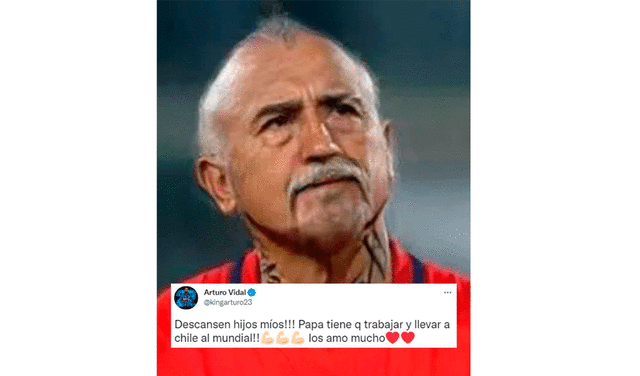 Memes de Chile tras quedar fuera del Mundial. Foto: captura de Twitter