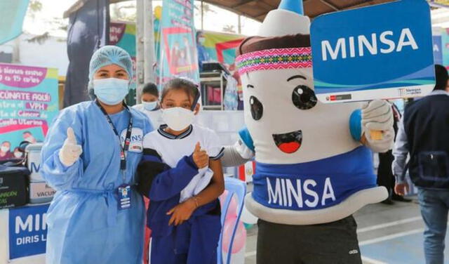 Vacuna contra el virus del papiloma humano: lugares de inoculación gratuita para niñas. Foto: Minsa.
